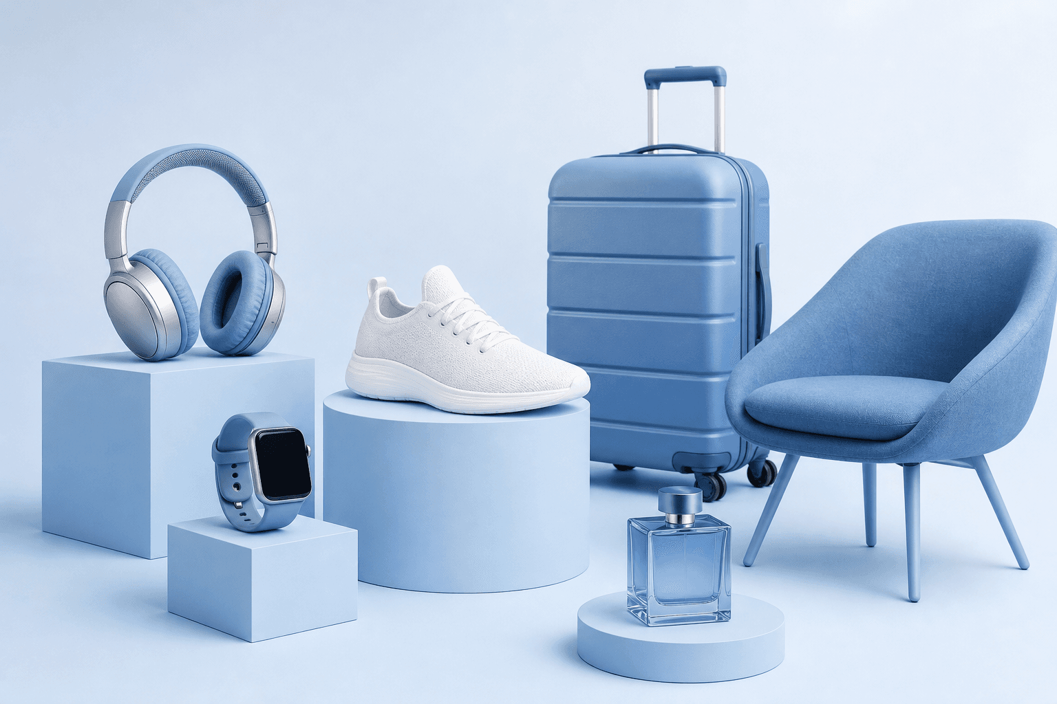 Curated mix of ADLTHUB products across home, tech, fashion and lifestyle