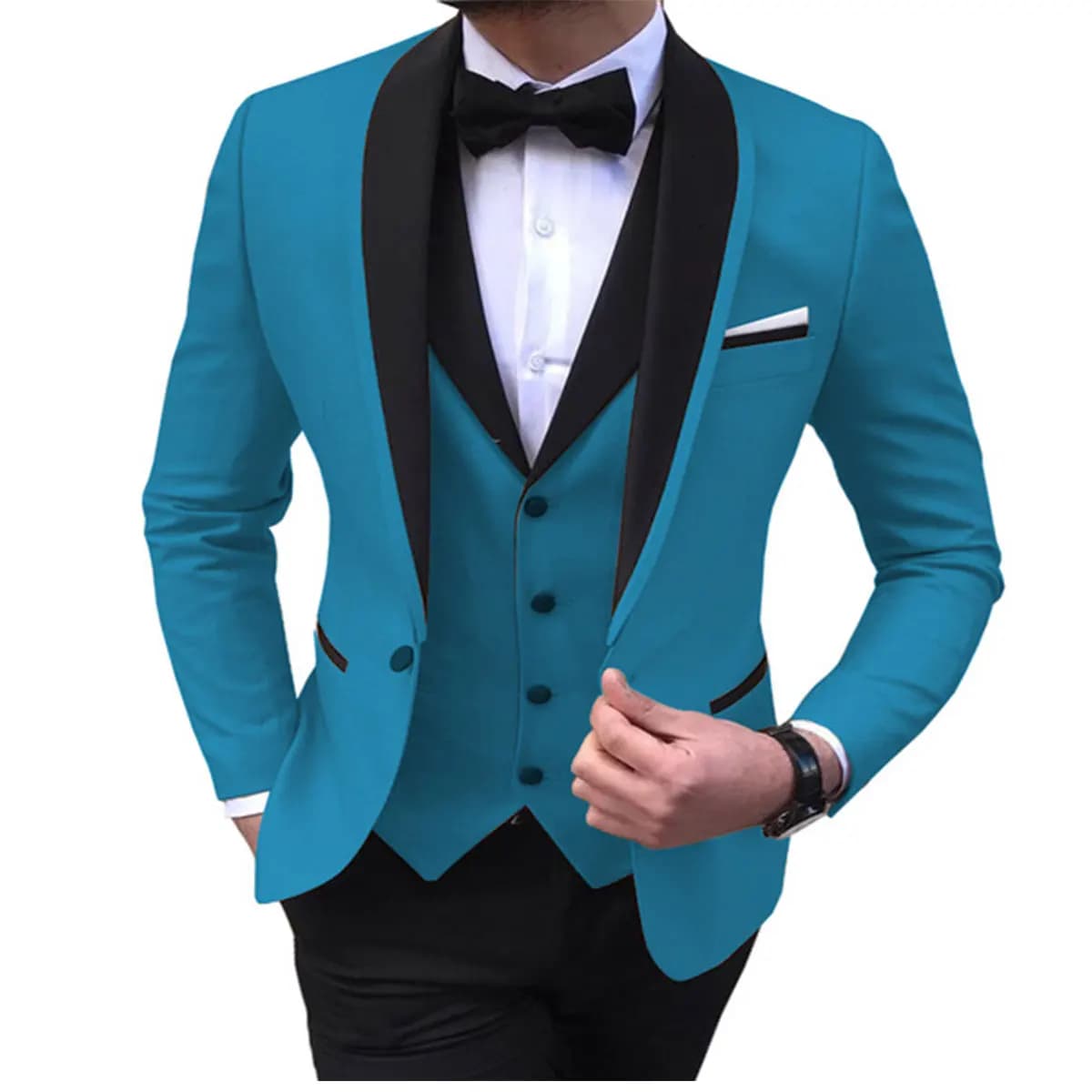 Shawl Lapel Casual Tuxedos for Wedding