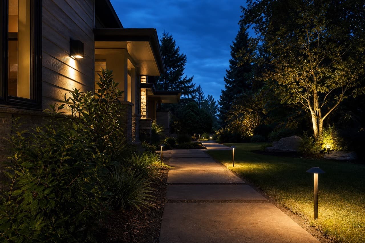 Smart Outdoor Lighting Guide: Brightness, Colour and Weather Ratings
