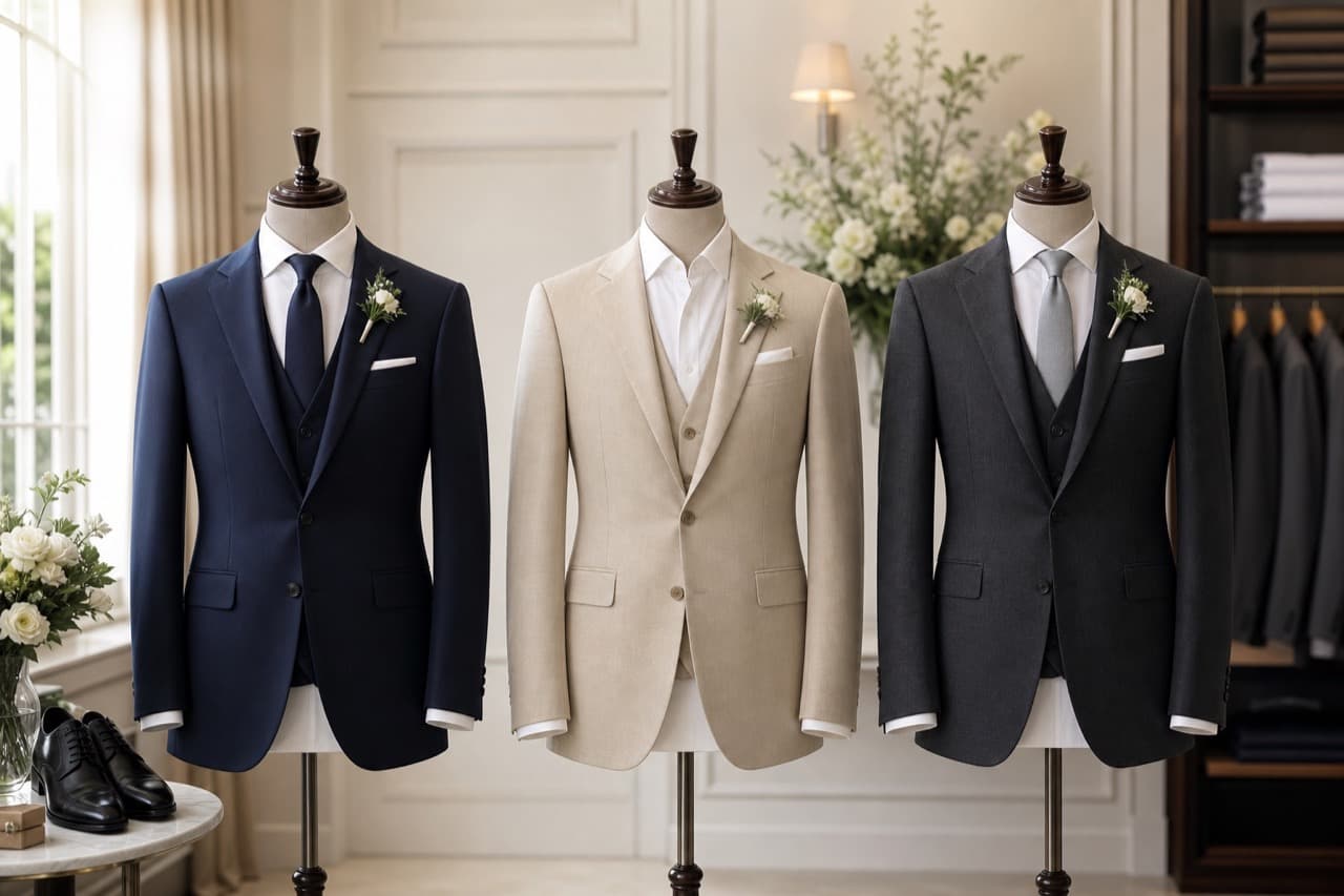 Wedding Suit Guide: Dress Code, Colour, Climate and Fit