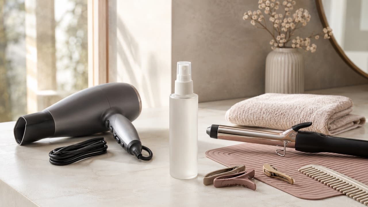 How to Use Heat-Protectant Spray