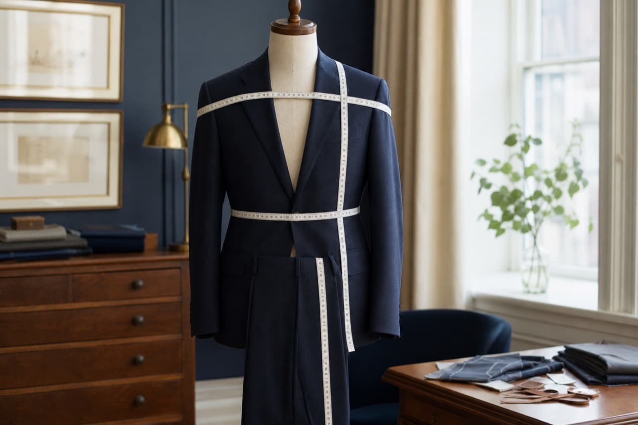 How to Measure for a Men’s Suit at Home