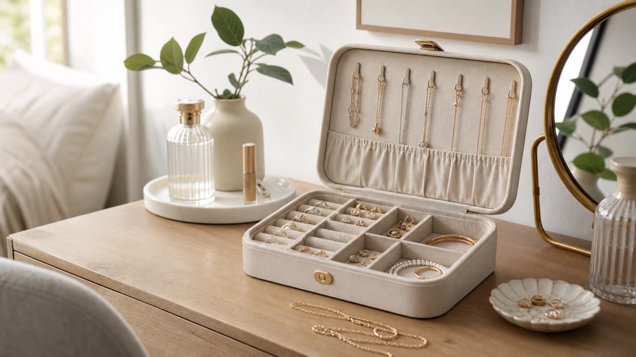 Minimalist Jewelry Storage for Small Apartments