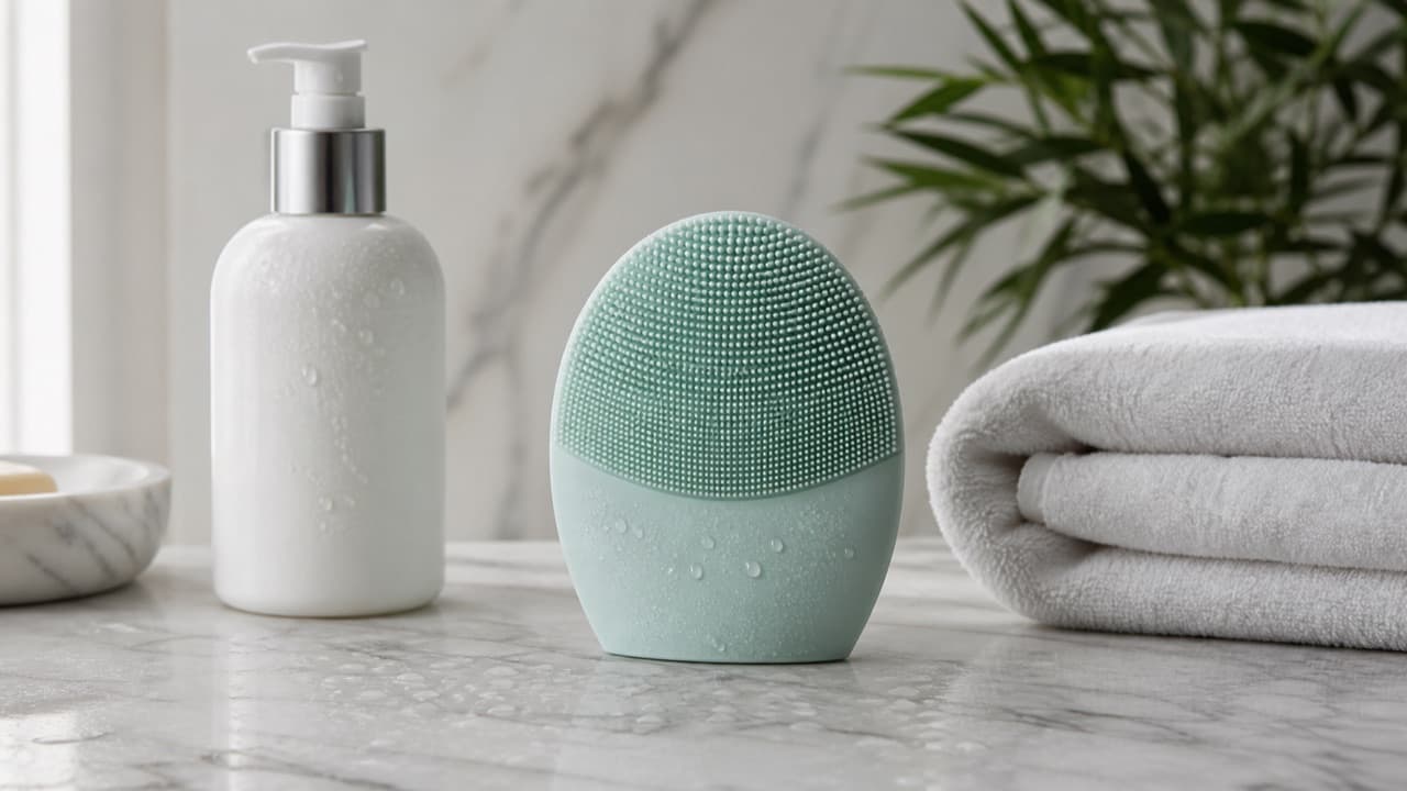 Silicone Facial Cleansing Brush Guide