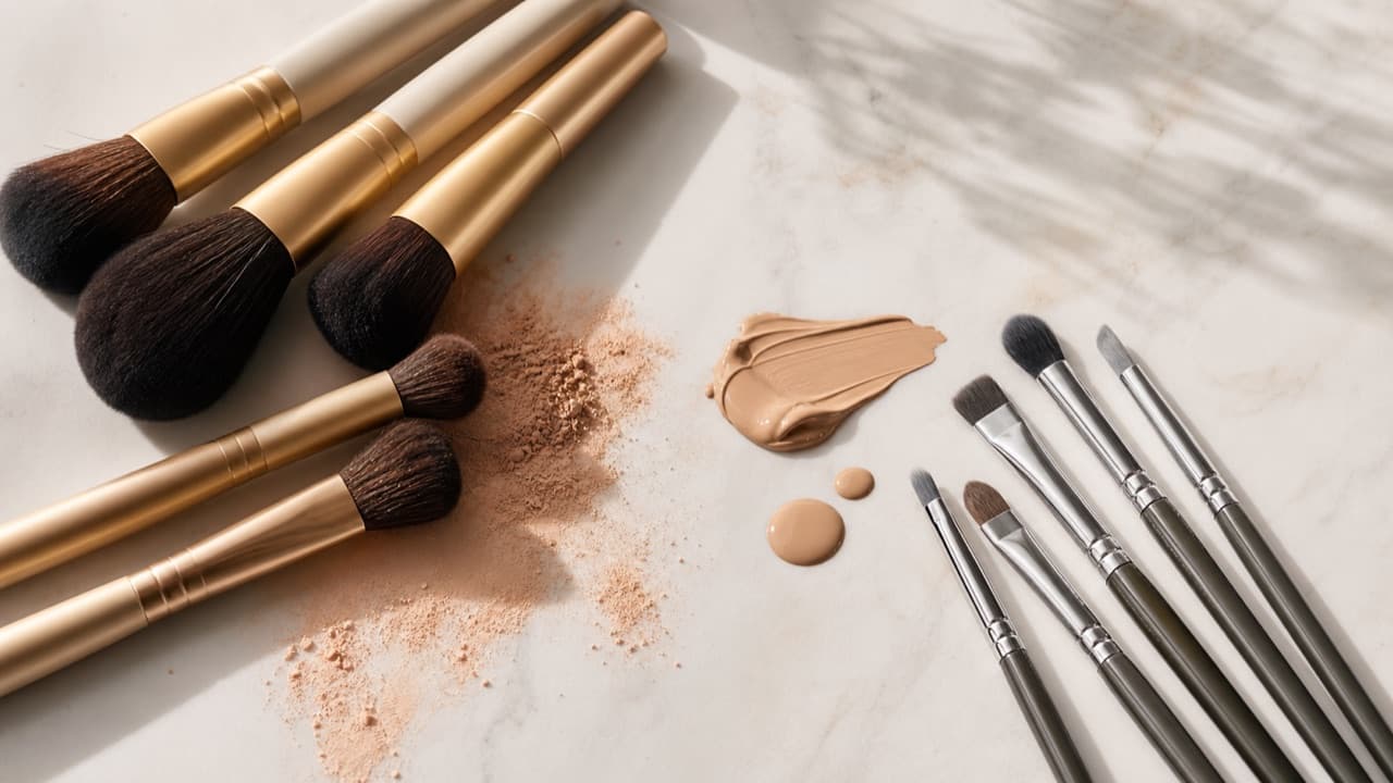 Synthetic vs Natural Makeup Brushes