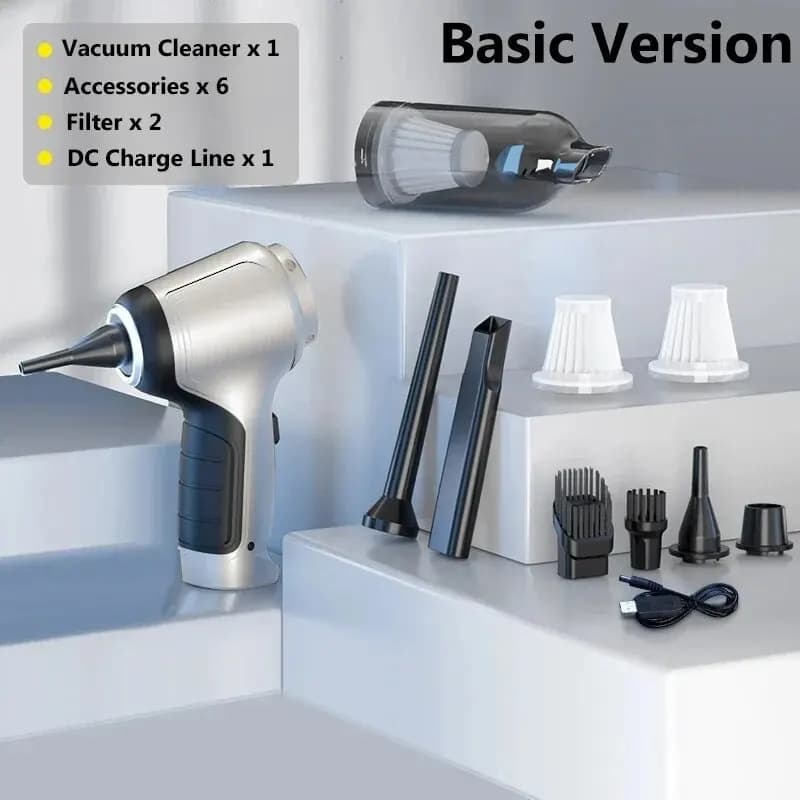 Cordless Handheld Car Vacuum in basic 2hapa