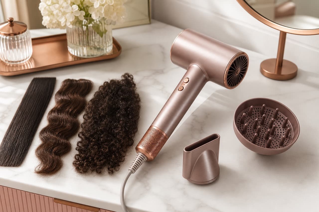 Hair Dryer Buying Guide: Heat, Airflow, Attachments and Hair Type