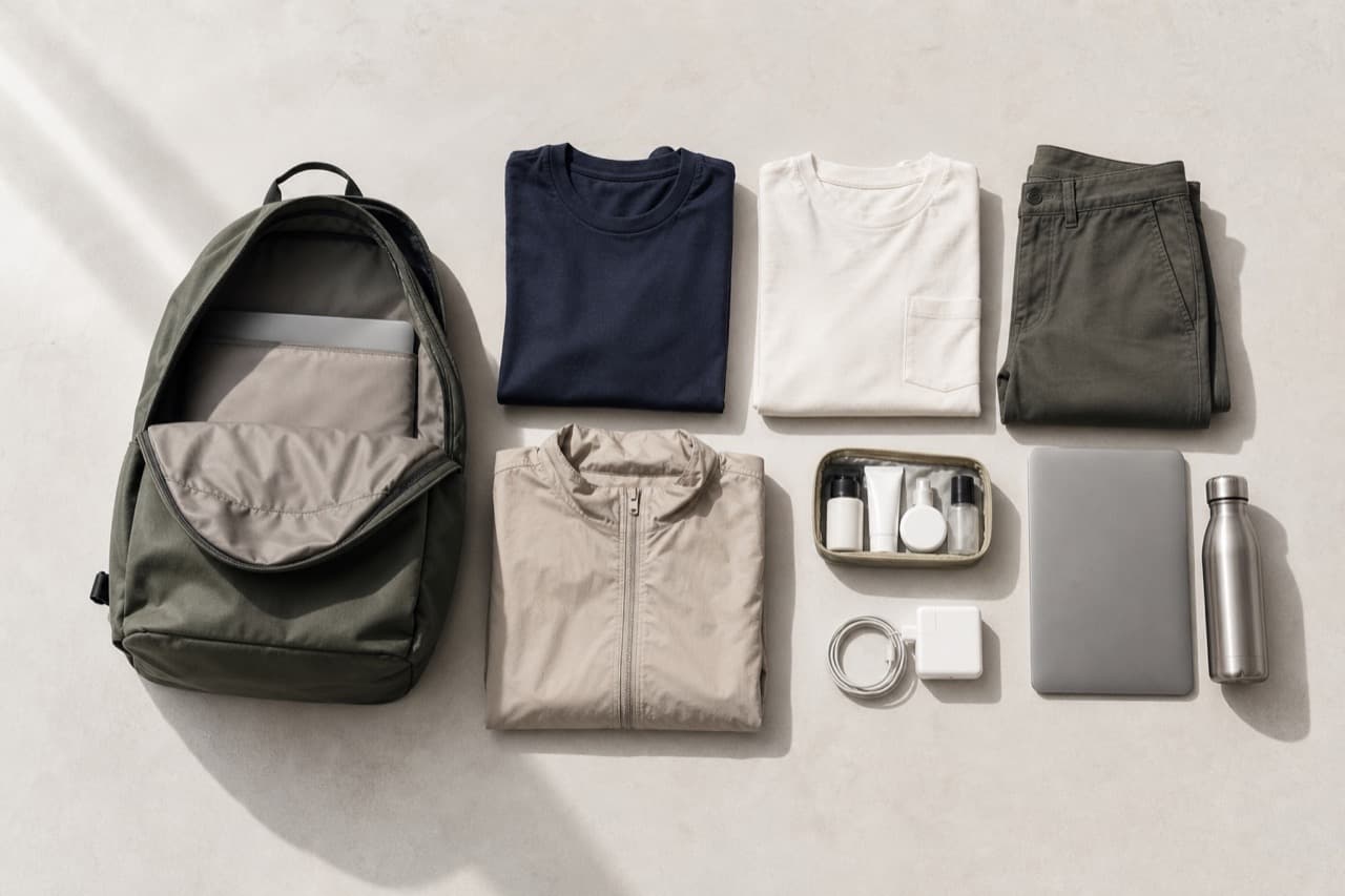 A Minimalist Packing List for Travel and Remote Work