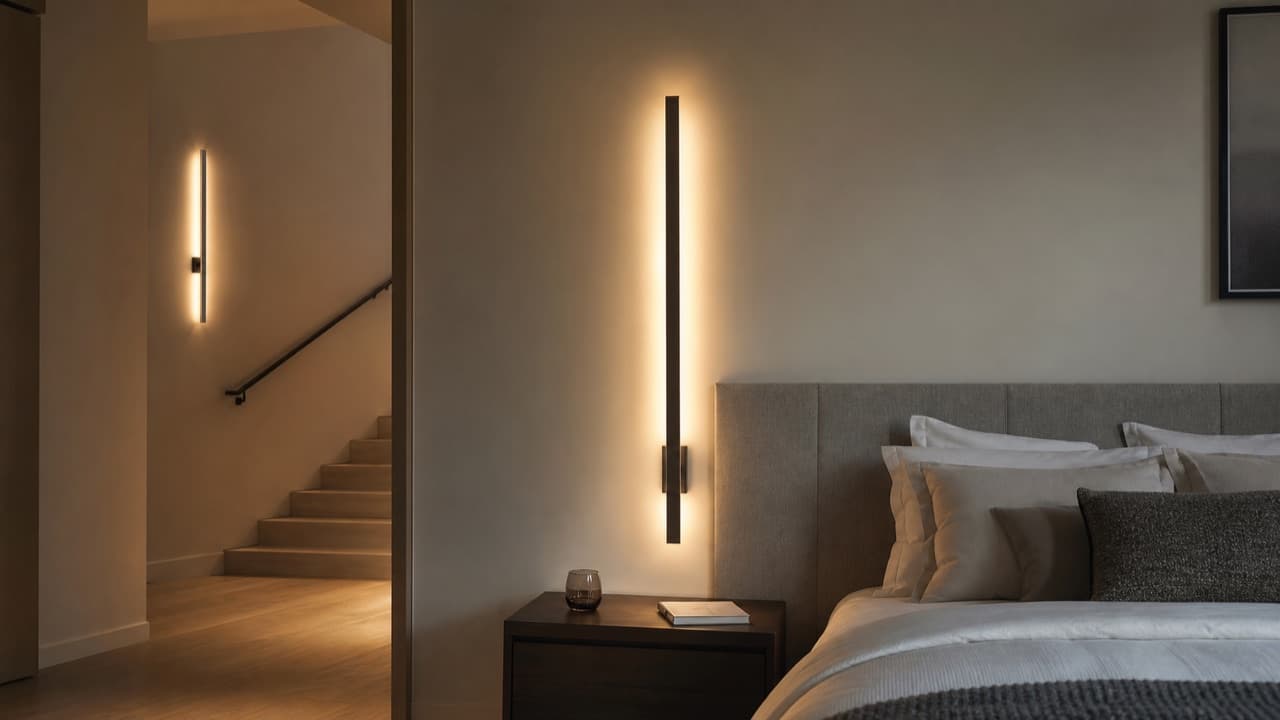 Wall Light Placement Guide for Bedrooms and Stairs