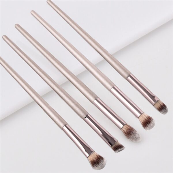 Champagne Color Makeup Brushes Set - Image 5